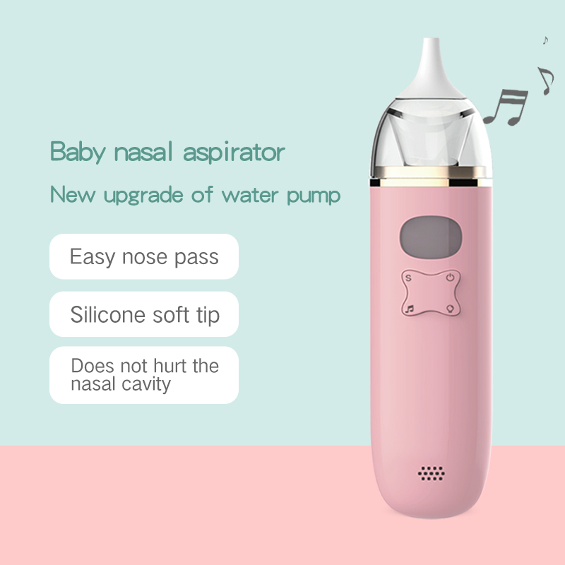 Горещи продажби Продукти USB зареждане MUCUS REMOVER SNOT SUCKER за новородени Детски малки деца деца Възрастен бебе назален аспиратор